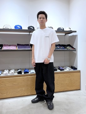 「XLARGE（エクストララージ）のアイテム」を使った、川上拓巳さん（メンズ・172cm）の夏コーディネート