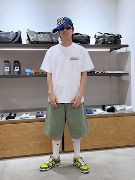 川上拓巳さん(メンズ・172cm)の夏コーディネート