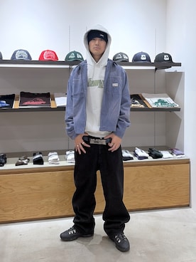 川上拓巳さん（メンズ・172cm）の秋コーディネート