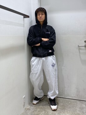 川上拓巳さん(メンズ・172cm)の秋コーディネート