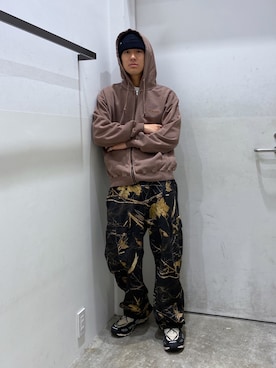 川上拓巳さん（メンズ・172cm）の秋コーディネート