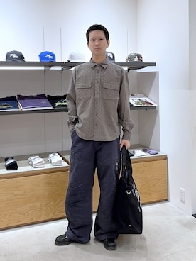 川上拓巳さん(メンズ・172cm)の夏コーディネート