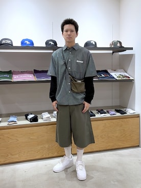 川上拓巳さん(メンズ・172cm)の夏コーディネート