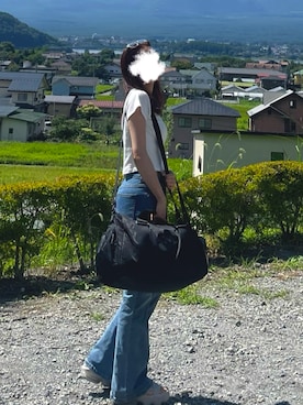 「アイテム（メガネ）」を使った、みむぅさん（レディース・158cm・20代）の夏コーディネート