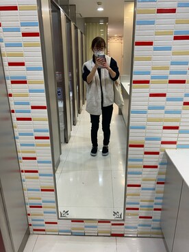 「FUN（ファン）のアイテム（パンツ）」を使った、misaki0840さん（レディース・153cm）の秋コーディネート