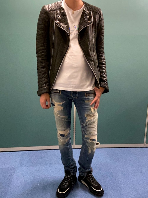 ゆうや様　BALMAIN デニム 楽天市場】バルマン BALMAIN メンズ ボトムス パンツ デニム