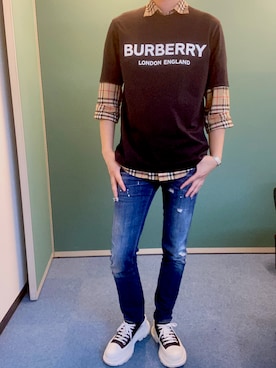 tousunonstyle72さんの（BURBERRY | バーバリー）を使ったコーディネート