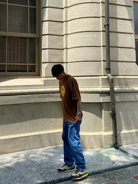 「Drew House（ドリューハウス）のアイテム」を使った、0225wei0225さん（メンズ・176cm）の夏コーディネート