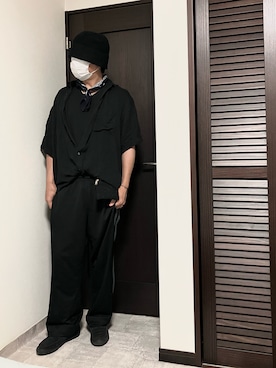 「アイテム（ローファー）」を使った、j3さん（メンズ・173cm）の夏コーディネート