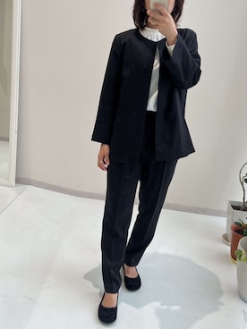 「スーツ」｜MSさん（レディース・154cm）の秋コーディネート