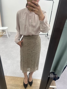 MSさん（レディース・154cm）の春コーディネート