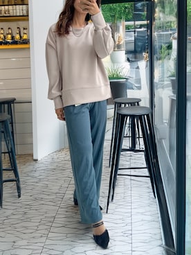 MSさん（骨格ナチュラル・レディース・154cm）の秋コーディネート