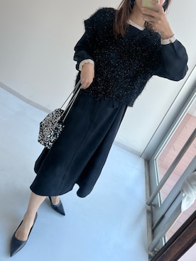 MSさん(レディース・154cm)の冬コーディネート