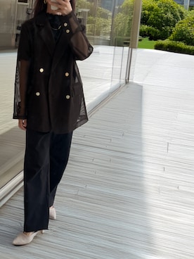 MSさん（レディース・154cm）の春コーディネート