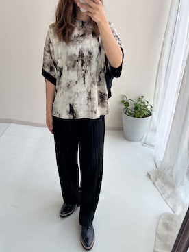 「Soiunique（スワユニーク）のアイテム」を使った、MSさん（レディース・154cm）の夏コーディネート