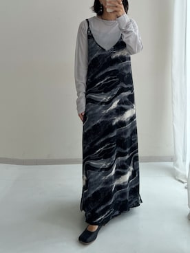 「7days Life Styling（セブンデイズライフスタイリング）の＜セットアップ対応＞９分丈テーパードパンツ　変り織リスピィシリーズ　(洗濯機OK)（スーツパンツ、ベージュ系）」を使った、MSさん（レディース・154cm）の秋コーディネート