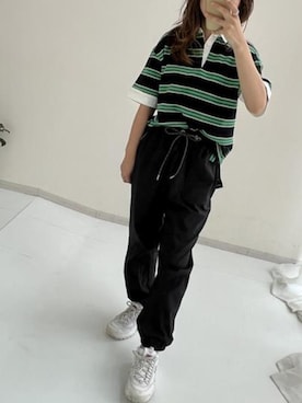 MSさん（レディース・154cm）の夏コーディネート