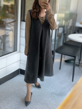 MSさん（レディース・154cm）の秋コーディネート