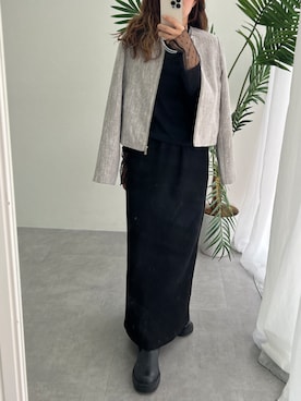 MSさん（レディース・154cm）の春コーディネート