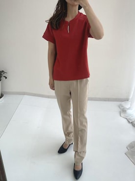 MSさん（レディース・154cm）の夏コーディネート