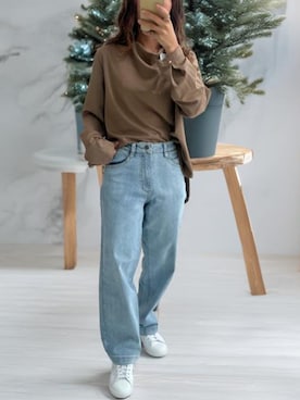 MSさん（骨格ナチュラル・レディース・154cm）の秋コーディネート