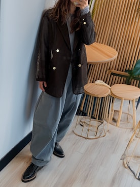 MSさん（レディース・154cm）の春コーディネート