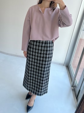 MSさん（レディース・154cm）の冬コーディネート