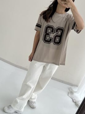 「レギュラー」｜MSさん（レディース・154cm）の夏コーディネート