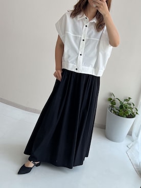 MSさん(レディース・154cm)の夏コーディネート