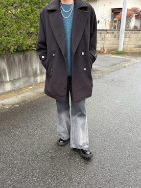 「アイテム（その他アウター）」を使った、hiroさん（メンズ・174cm・30代）の冬コーディネート