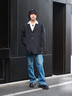 「24ssトレンド」｜Shoyaさん（メンズ・168cm）の冬コーディネート