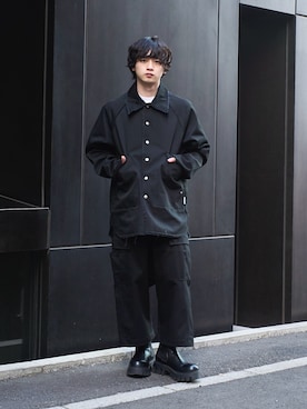 「24ssトレンド」｜Shoyaさん（メンズ・168cm）の冬コーディネート