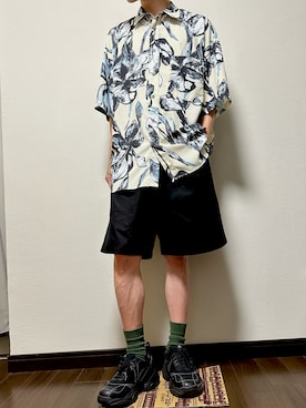 「MAISON SPECIAL（メゾンスペシャル）のアイテム」を使った、🇩🇪Sole🇮🇹 さん（メンズ・166cm）の夏コーディネート