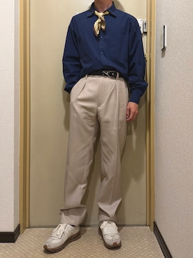 ćMAISON SPECIALļ¼ć”ć¾ć³ć¹ćć·ć£ć«ļ¼ć®ćUNISEXć4 Colors Chambray Washable Wool One Tuck Straight Pants/4č²ć·ć£ć³ćć¬ć¼ć¦ć©ćć·ć£ćć«ć¦ć¼ć«ćÆć³ćæććÆć¹ćć¬ć¼ććć³ććMAISON SPECIAL/ć”ć¾ć³ć¹ćć·ć£ć«ćļ¼ć¹ć©ććÆć¹ćććÆć¤ćē³»ļ¼ćć使ć£ććš©šŖSoleš®š¹ ććļ¼ć”ć³ćŗć»166cmļ¼ć®ę„ć³ć¼ćć£ćć¼ć