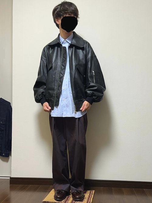 UNISEX》Sheep Leather Mouton G-1 Flight Jacket/シープレザー