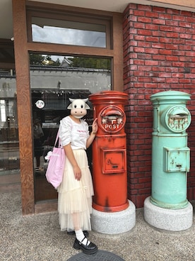 「アイテム（パンプス）」を使った、🐮ちゃんさん（レディース・152cm）の夏コーディネート