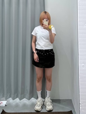 「Midnight Move（ミッドナイトムーブ）のアイテム」を使った、れーかさん（レディース・155cm）の夏コーディネート