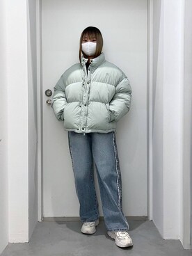「ASCLO（エジュクロ）のアイテム」を使った、れーかさん（レディース・155cm）の秋コーディネート