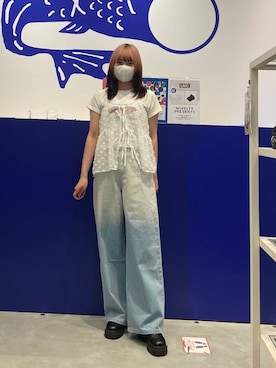 れーかさん（レディース・155cm）の夏コーディネート