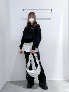 「SETUPEXE（セットアップイーエックスイー）のアイテム」を使った、れーかさん（レディース・155cm）の秋コーディネート