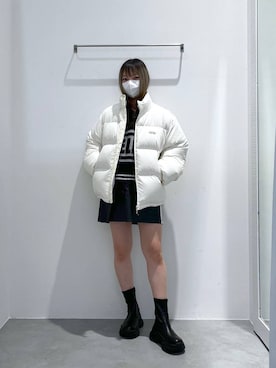 「87mm（87mm）のアイテム」を使った、れーかさん（レディース・155cm）の秋コーディネート