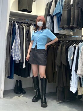 れーかさん（レディース・155cm）の春コーディネート