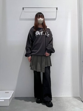 れーかさん（レディース・155cm）の冬コーディネート