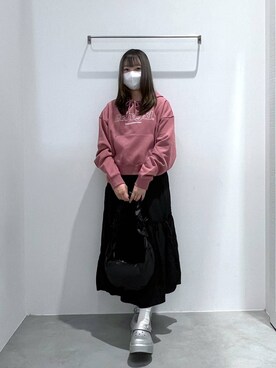 「PLACE STUDIO（プレイススタジオ）のアイテム」を使った、れーかさん（レディース・155cm）の秋コーディネート