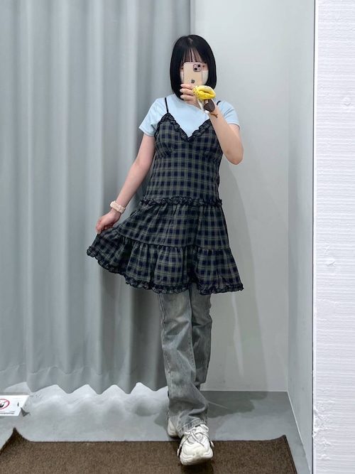 MUCENT／ウォッシングデニムパンツ