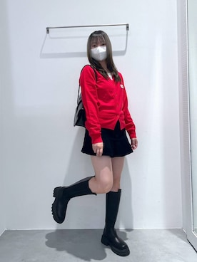 「ALAND（エーランド）のアイテム」を使った、れーかさん（レディース・155cm）の秋コーディネート