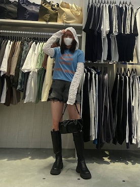 れーかさん（レディース・155cm）の春コーディネート