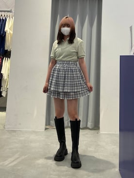 れーかさん（レディース・155cm）の夏コーディネート