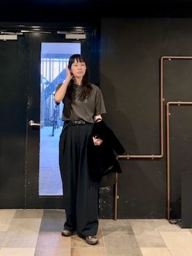 「TODAYFUL（トゥデイフル）のアイテム（パンツ）」を使った、nut’s_up?さん（レディース・168cm）の春コーディネート