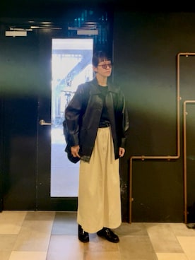 「高身長女子」｜nut’s_up?さん（レディース・168cm）の冬コーディネート